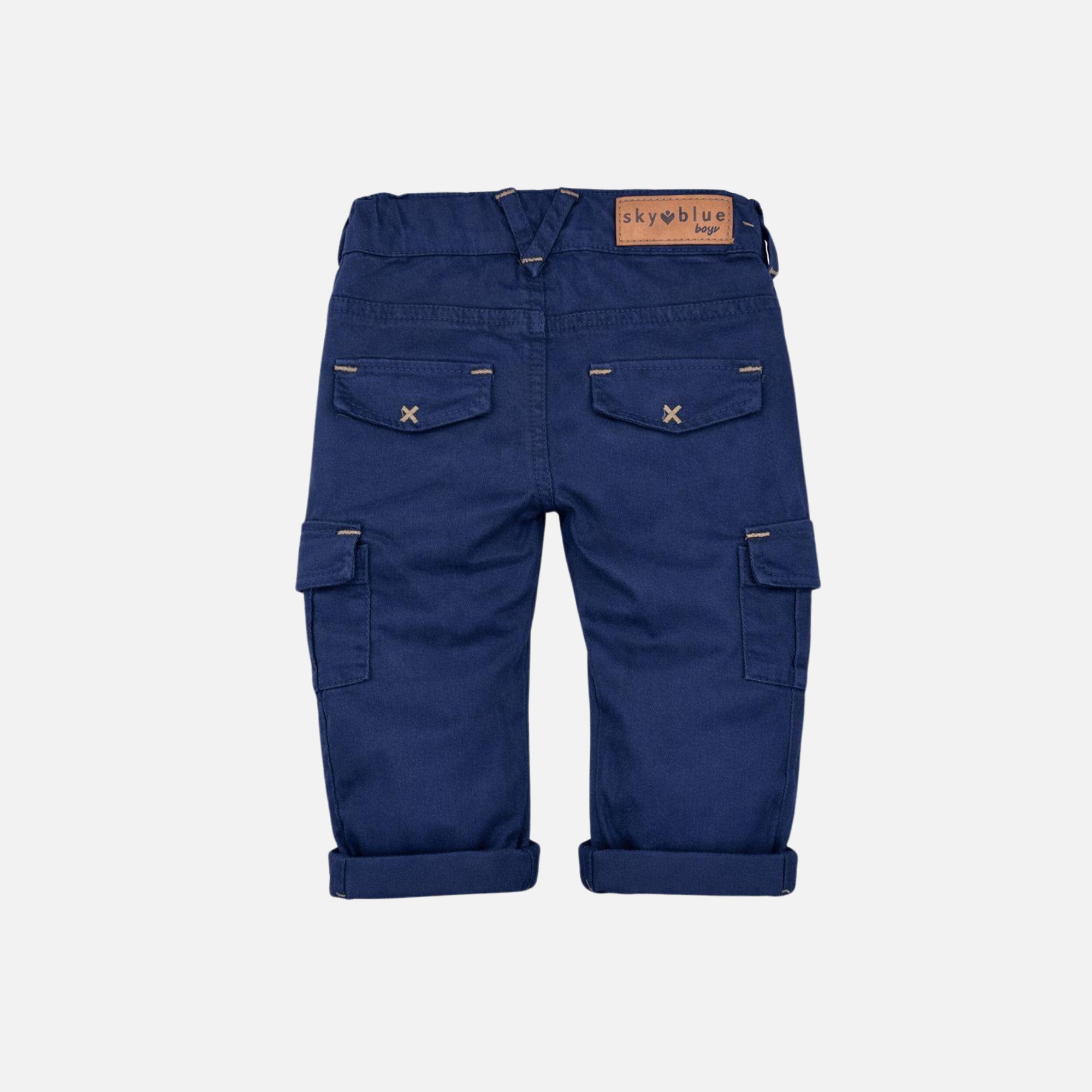 Pantalón Bebé Gabardina Cargo