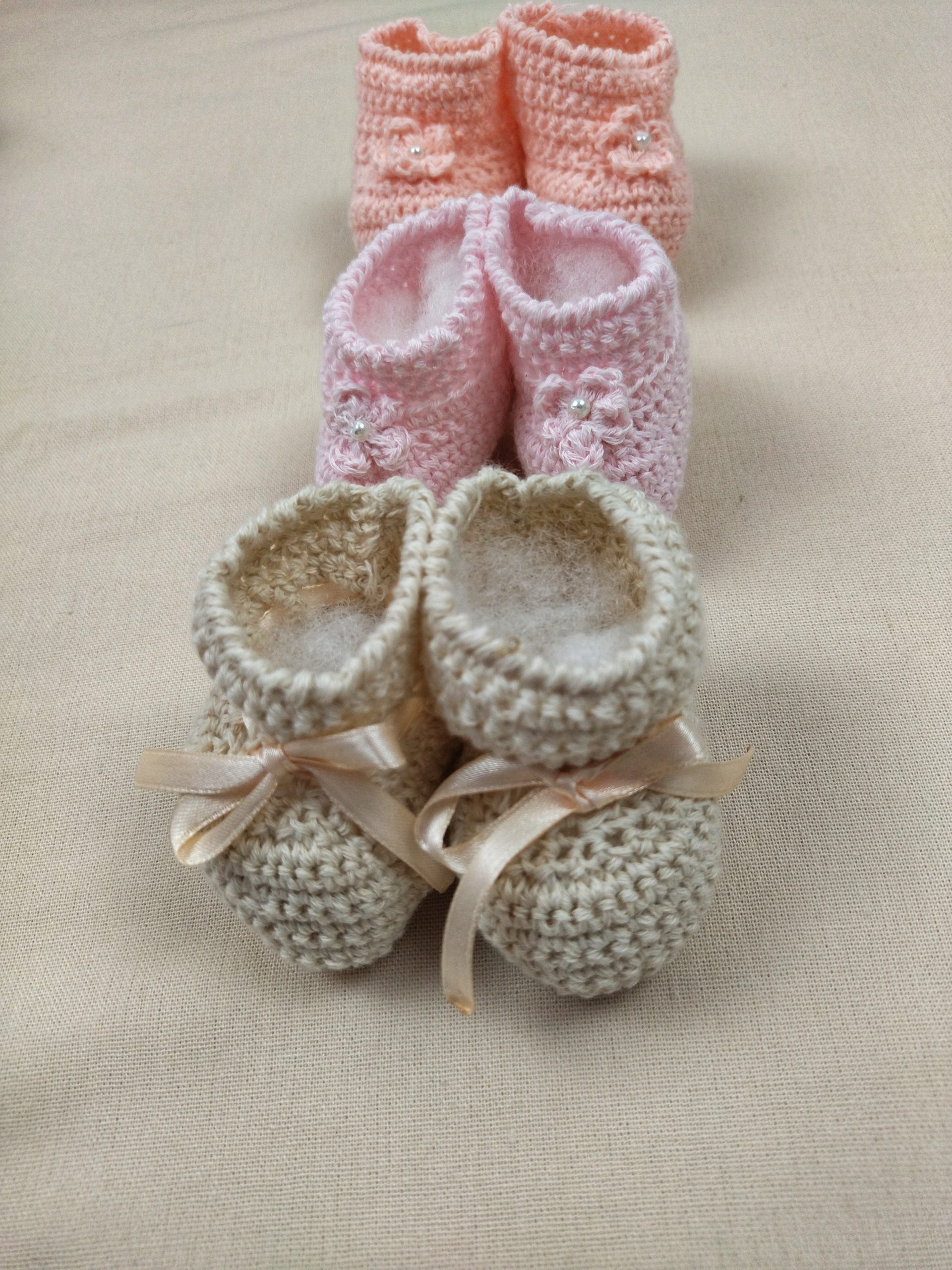 Zapatitos Bebé Unisex Hilo Algodón