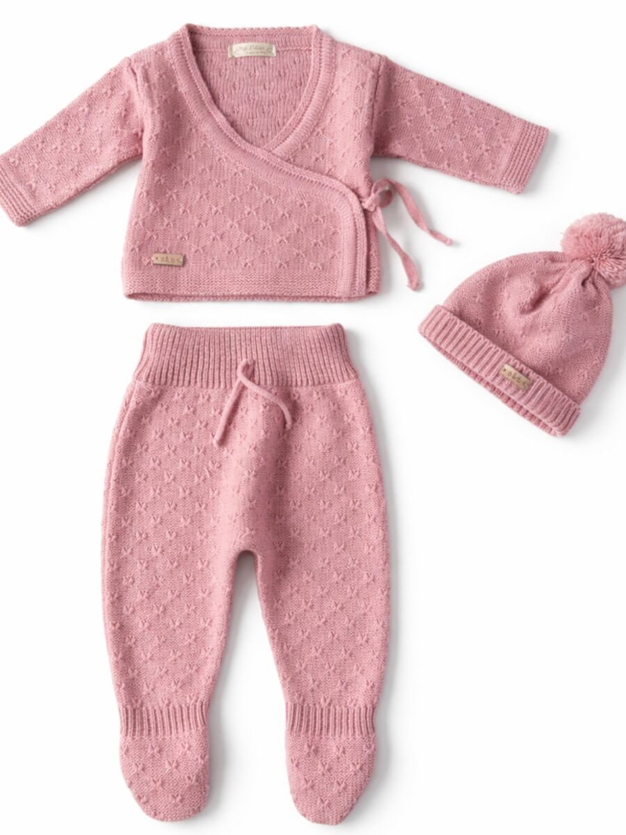 Conjunto Natal ROMBITOS Cruzado