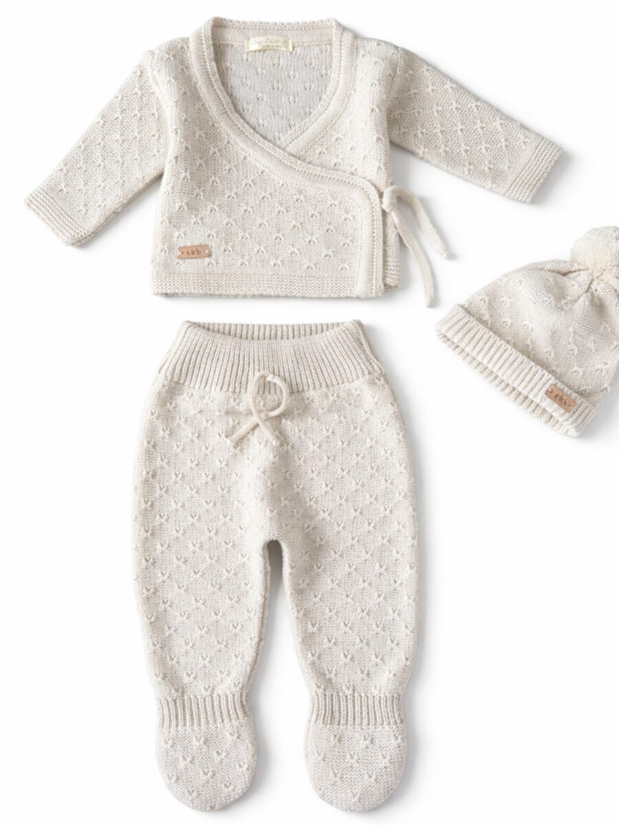 Conjunto Natal ROMBITOS Cruzado