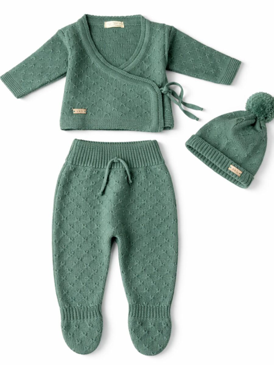 Conjunto Natal ROMBITOS Cruzado