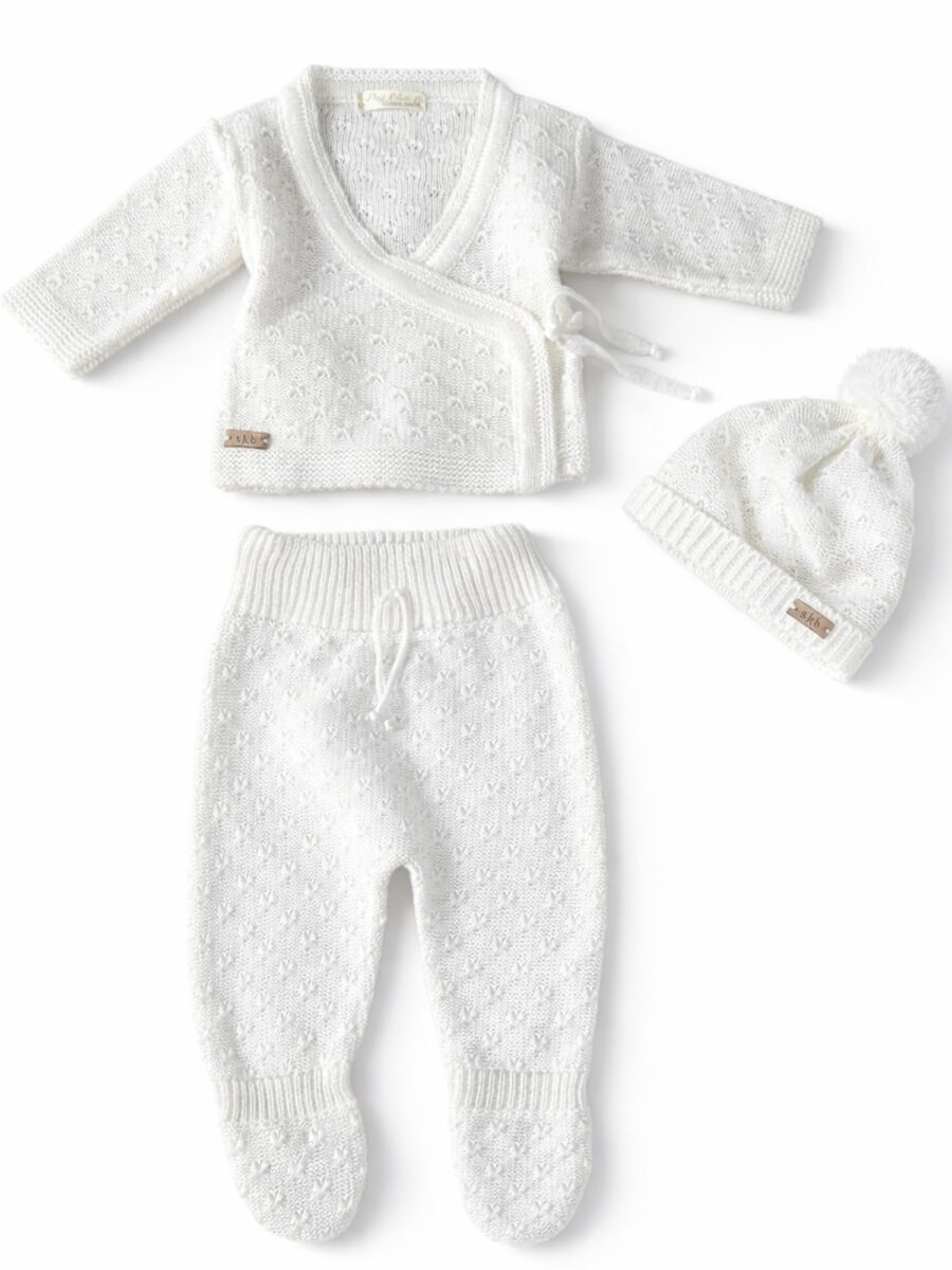 Conjunto Natal ROMBITOS Cruzado