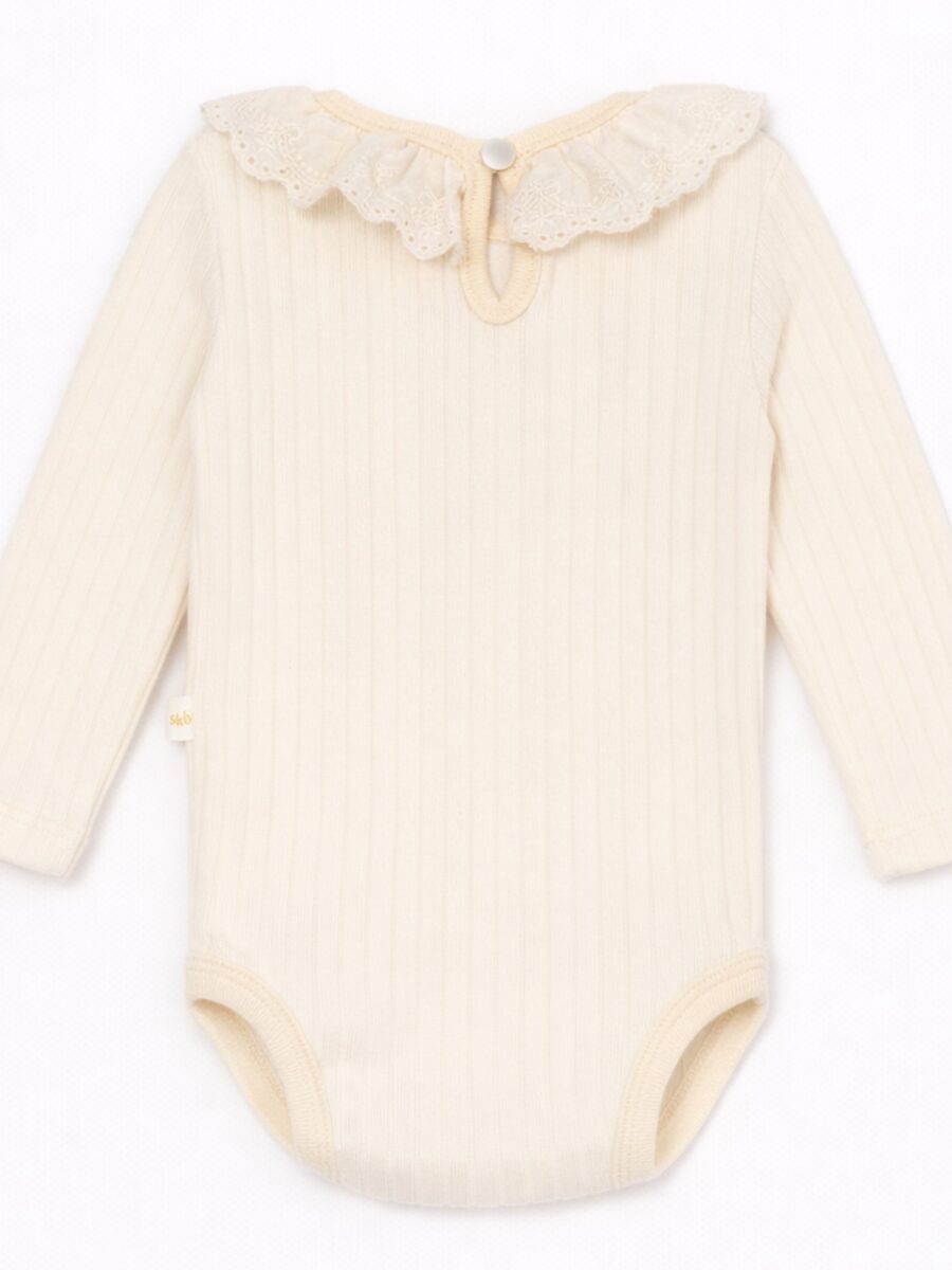 Body Beba LIRIO C/puntilla M/larga
