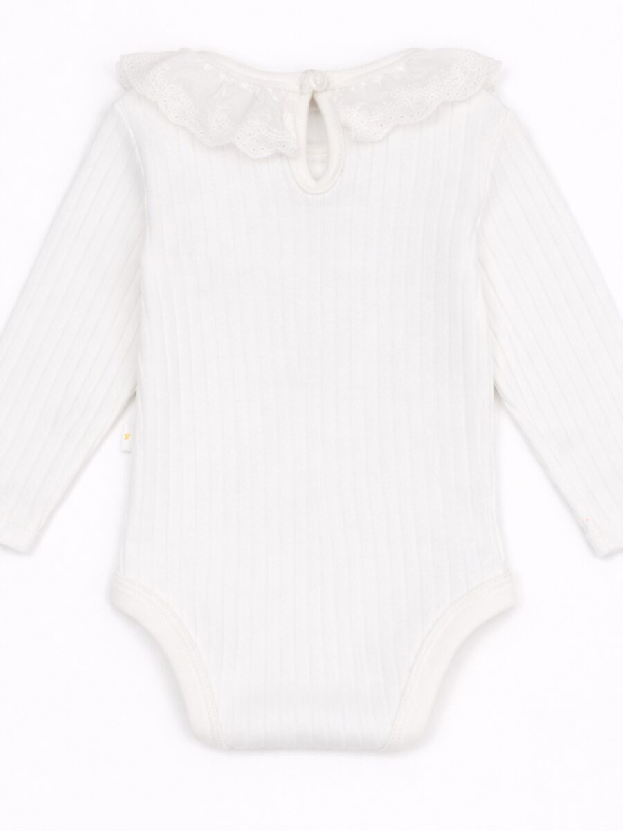 Body Beba LIRIO C/puntilla M/larga