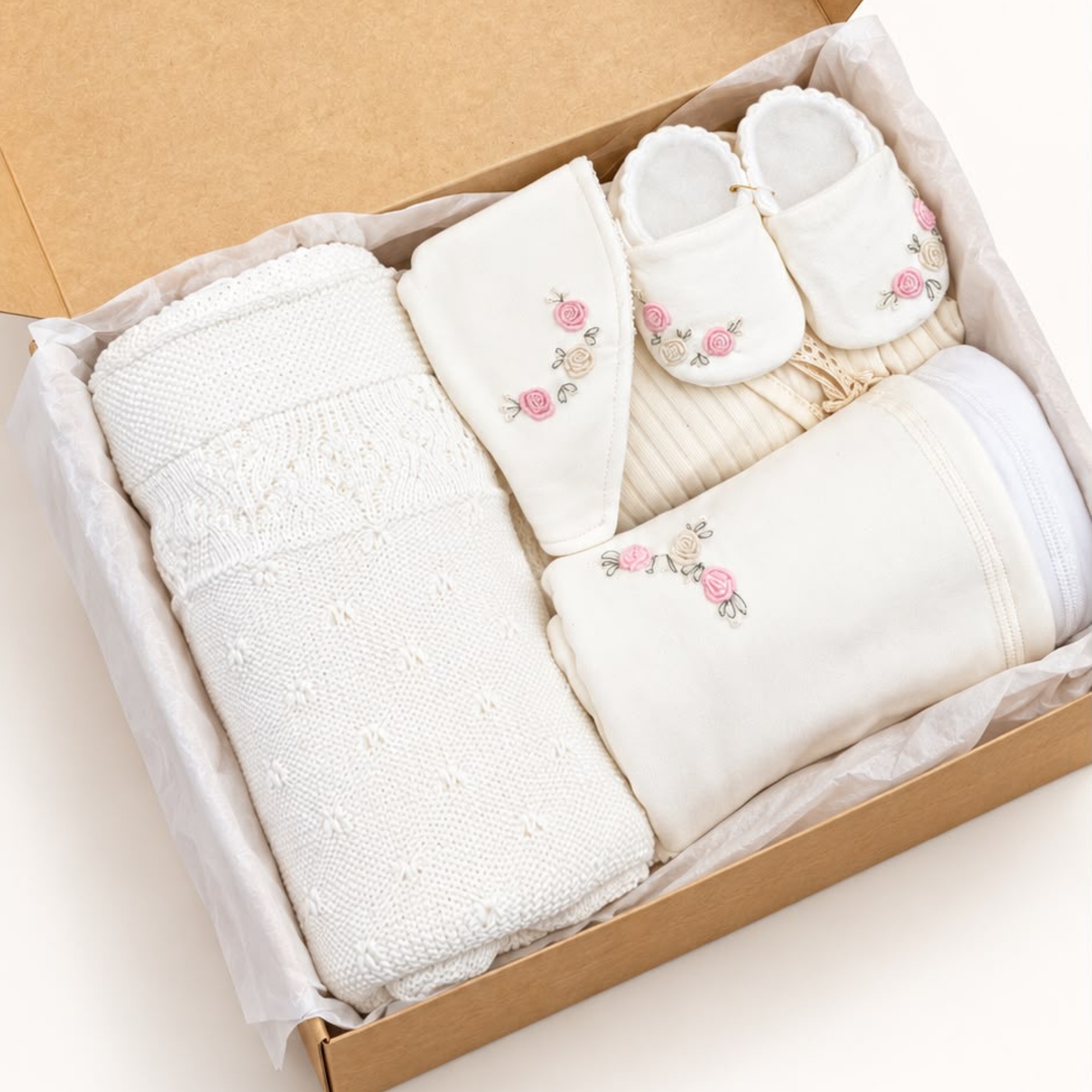 Caja Ajuar Bordada